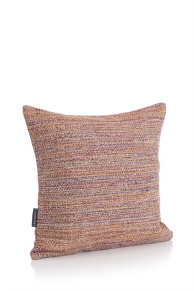 Knit Desen Melanj Renkli Parıltılı Kılıf (43x43cm)